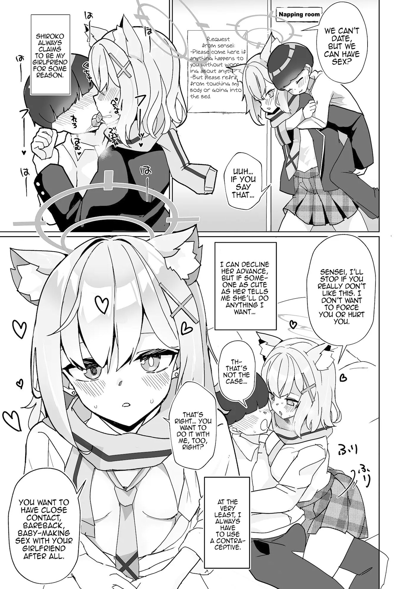 Mm, Sensei, You Should Get Us Pregnant Chapter 1000 Page 4